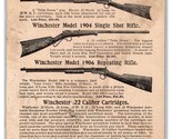 1911 Winchester Gallery Target / Rifle Advertisement Card R23 - £14.96 GBP