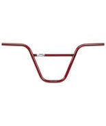 S&amp;M BMX ELEVENZ BARS HANDLEBAR TRANS RED 4130 CHROMOLY 11&quot; RISE - $1,808.46 MXN