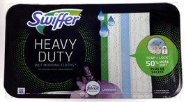 Swiffer XL Wet Mopping Cloth Pad Refill, Heavy Duty, Lavender Scent (20 ... - £23.42 GBP