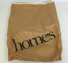 Vintage Horne&#39;s department store brown paper store bag - £15.60 GBP