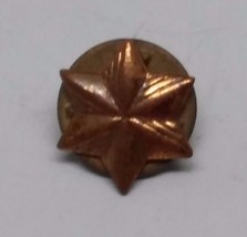 Canadian Copper Star Pin - $112.88 MXN