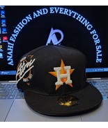 MLB-Houston Astros 59FIFTY Fitted New Era Black Hat  New - $494.94 MXN