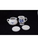 Pfaltzgraff Yorktowne Gravy Boat Creamer 2 Coasters - £16.84 GBP