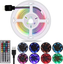 LED Strip Light 6.56ft for TV, 5050 RGB 16 Colors Changing Light Strip - £15.94 GBP