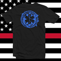 Ems #2 Cotton T-SHIRT Star Of Life First Responder Fire Police - £13.91 GBP+