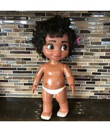 Disney Store Animators Origins Baby Moana Doll sand on her feet - $271.31 MXN