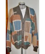 VINTAGE “THE PERUVIAN CONNECTION” 100% ALPACA HAND-MADE CARDIGAN SWEATER... - $78.21