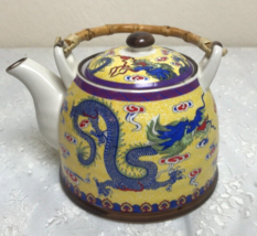 Chinese Jingdezden Dragon Teapot - £18.76 GBP