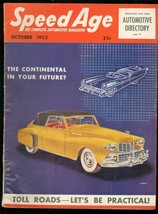 Speed Age 10/1953-1946 Lincoln-Doc Powers-Duesenberg-Lee Petty-Eddie Hearne-FN - £45.61 GBP