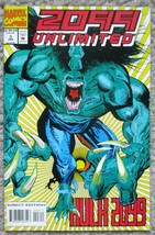 2099 UNLIMITED # 3 (January 1994) Marvel Comics - Hulk 2099, Spider-Man 2099 VF - £5.63 GBP
