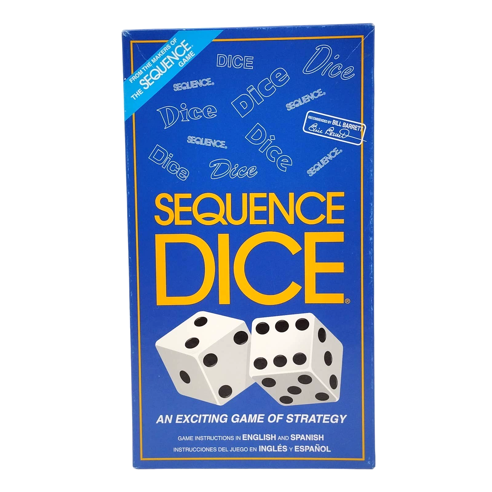 Sequence Dice Family Board Game Jax Ltd. Strategy & Luck 1999 Complete - $9.89