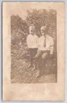 Grand Valley PA RPPC Darling Boys Of Lizzie And George 1911 Postcard C41 - £11.71 GBP