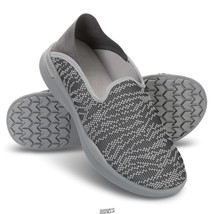 The Lady&#39;s Ultralight Breathable Travel Shoes Mules Womens GREY Size 7.5 - $21.84