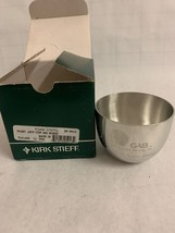 Kirk Stiff Thomas Jefferson Memorial Monticello Cup, P50, Engraved GAB Busine... - £13.23 GBP