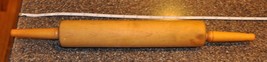 Vintage Wooden Rolling Pin, Solid Wood, 17 inches - £18.35 GBP