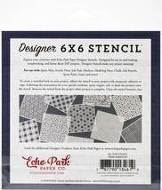 Echo Park Stencil 6&quot;X6&quot;-All Star, All Boy - £7.22 GBP