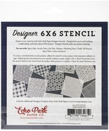 Echo Park Stencil 6&quot;X6&quot;-All Star, All Boy - $12.64 CAD