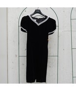 NEW Vintage Black Velvet Evening Formal Party Holiday Dress Lisa Michael... - $63.46 CAD