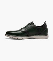 Stacy Adams Sync Plain Toe Elastic Lace Up Sneaker Leather Green 25662-300 image 6