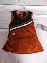 2024 NWT Texas Longhorn Cheerleader 2 Piece Outfit 12M 18M 24M 2T 3T 4T 5T - £28.70 GBP