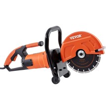 VEVOR Electric Concrete Saw, 9 in Circular Saw Cutter with 3.5 in Cutting Depth, - £155.06 GBP