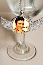 Elvis Presley necklace photo picture music memorial keepsake Fast shippi... - $21.99