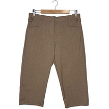 New The Limited Pants Womens 8 Lexie Fit Stretch Pockets Capri Career Dr... - $25.73