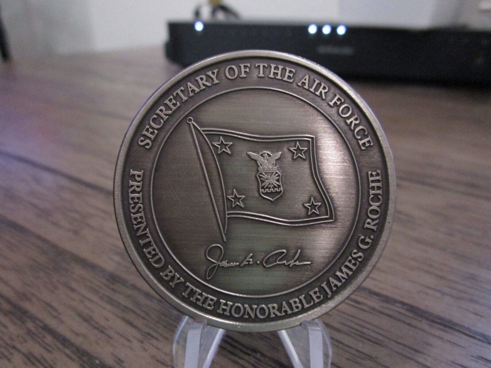 USAF Secretary Of The Air Force James G Roche Challenge Coin #43U ...