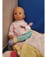 Zapf Creations Chou Chou Baby Doll Weighted with 3 outfits - $95.08 CAD