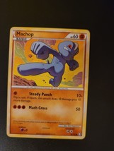 Machop 67/102 Triumphant 2010 Common Pokemon Trading Card! Near Mint! NM! - $2.00