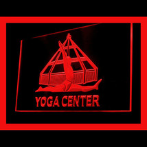 160076B Beauty Yoga Center Healthy Exercise Amateur Course LED Light Sign - £17.57 GBP