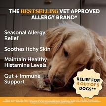 Dog Allergy Relief Immunity Chews - Paw Licking, Itching &amp; Seasonal Alle... - $51.13