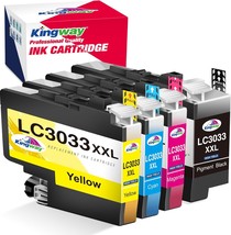 LC3033XXL Ink Cartridges Replacement for Brother lc3033 Ink Cartridges LC3033 bk - £43.21 GBP