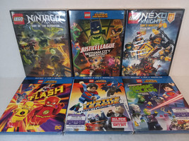 Justice League, The Flash, Cosmic Clash, Ninjago - 6 Lego Dv Ds - Free Shipping - £27.53 GBP