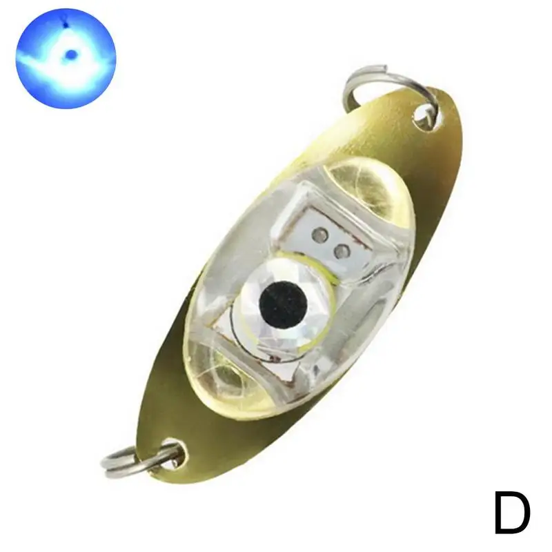 Hot LED Light Fishing Deep Drop Night Light Eye Shape  Bait Outdoor Mini... - £124.16 GBP