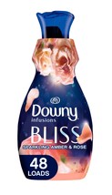 Downy Infusions Liquid Fabric softener, Bliss, Sparkling Amber &amp; Rose 32... - £7.04 GBP