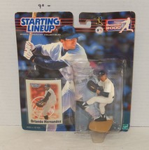 2000 Kenner SLU Starting Lineup MLB Baseball Orlando Hernandez Figure Yankees - $24.70