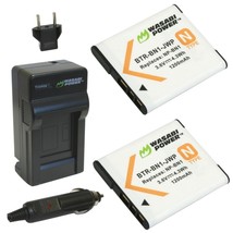 Wasabi Power Battery (2-Pack) and Charger for Sony NP-BN1 and Sony Cyber-shot DS - $40.99