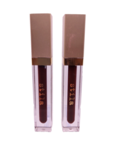 LOT OF 2 Stila Beauty Boss Lip Gloss BONUS BABY (Deep Plum) - $10.34