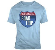 The Great American Road Trip Interstate Sign T Shirt - £21.01 GBP