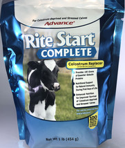 Rite Start Complete Newborn Calves Globulin Protein Colostrum Replacer 1 Pound - £64.21 GBP