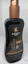 EXP 12/25 Australian Gold SPF 8 Spray Gel Sunscreen with Instant Bronzer... - $16.80