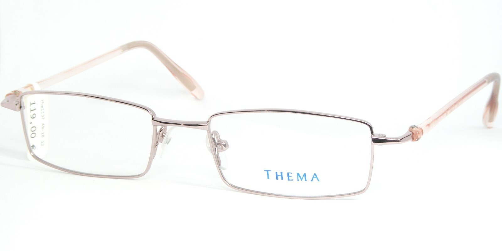 Thema T-1137/A C12 ROSE GOLD Brille Metallrahmen 49-18-140mm - $66.72