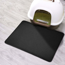 Double Layer Waterproof Pet Cat Litter Mat - £19.91 GBP