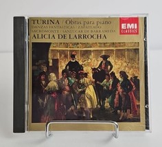 TURINA: Obras Para Piano CD, Alicia De Larrocha, 1992 - £14.23 GBP