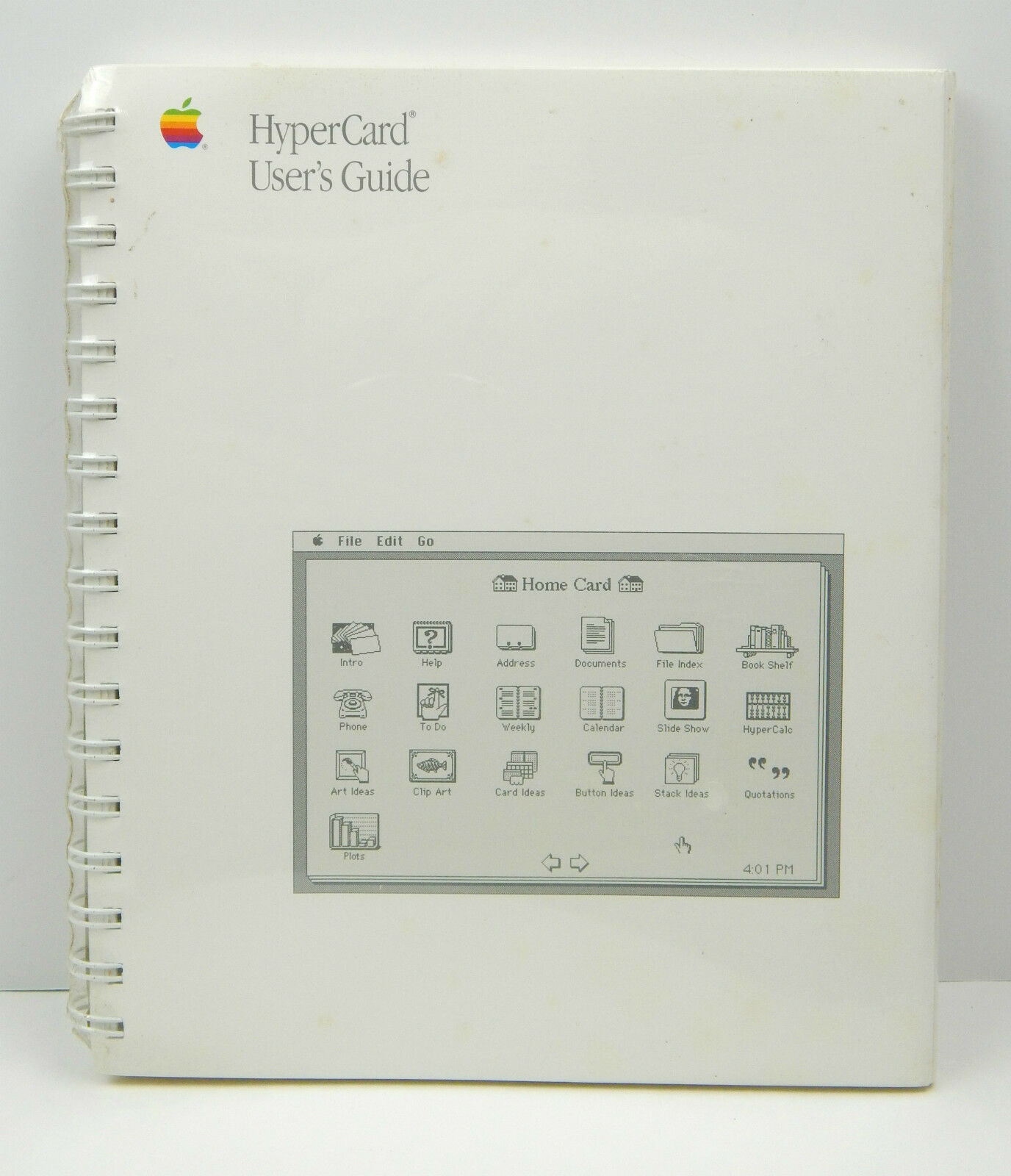 Vintage NEW SEALED 1988 Apple HyperCard User's Guide Manual # 030-3081-C - $19.79