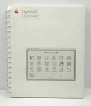 Vintage NEW SEALED 1988 Apple HyperCard User&#39;s Guide Manual # 030-3081-C - £15.50 GBP