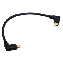 Type C 3.1 Extension Cable 90 Degree Usb 3.1 Type C Male To Male Gen 2 (... - £15.14 GBP