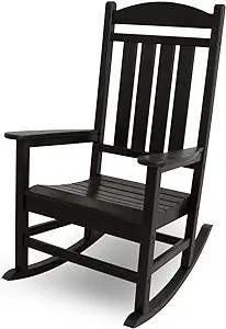 R100Bl Presidential Rocking Chair, Black - £264.69 GBP