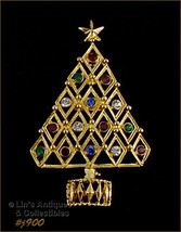 Eisenberg Ice Signed Christmas Tree Pin (#J900) - £23.77 GBP